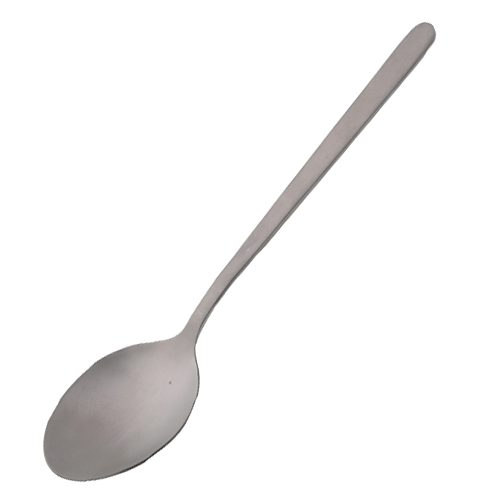 Descriptif des Cuillères de table Anuradha Satiné : Élégance satinée pour vos tables Lot de 6 cuillères de table Anuradha, longueur 20 cm Design épuré mettant en valeur vos plats En métal satiné pour un mat subtile Idéal HORECA, style simple et raffiné Ref : 7368