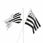 Drapeaux bretons maxi – lot de 250 – 16 x 10 cm