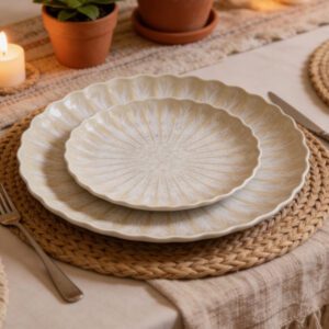 Assiettes plates