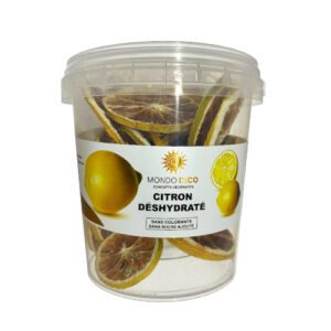 Rondelles citron déshydraté