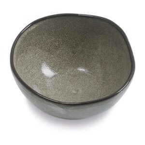 Bolée Brocéliande : Référence : 5075 6 pièces Dimensions: H. 5,7 cm ; Ø 11,4 cm Matière : céramique Couleur : gris Compatible lave-vaisselle