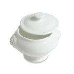 Bol tête de lion (petit modèle) – lot de 3 – H.8,5 cm Ø10 cm 40 cl