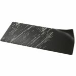 Assiettes Signature rectangle relevée noires – lot de 6 – 40,5 x 16,5 cm