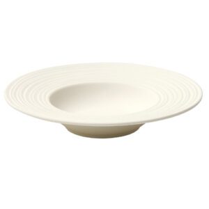 assiettes Pasta blanches : Référence : 5291 4 pièces Dimensions : Ø24 cm Matière : céramique Couleur : blanc Compatible lave-vaisselle - assiette à pates ou risotto