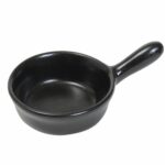 Casserolettes noires – lot de 24 – Ø6 cm L.10 cm