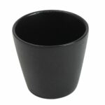 Tasses noires – lot de 8 – H.6 cm 10 cl