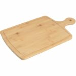 Planche bambou rainurée + poignée – Lot de 1 – 49 x 28,5 cm Ep.1,5 cm