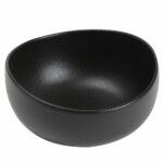 Bols Galet noirs (petit modèle) – lot de 4 – 14,3 x 13 cm H.7 cm