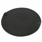 Assiettes rondes Fingers noires – lot de 4 – 31,5 x 31 cm