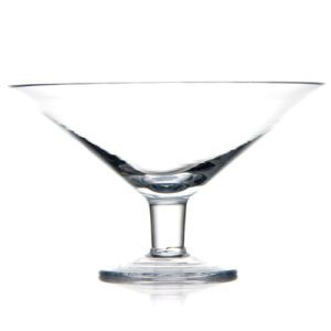 Coupe Kingston : Référence : 5538 6 pièces Dimensions : H.11,1 cm - Ø 20 cm Contenance : 70 cl Matière : Verre Couleur : Transparent Compatible lave-vaisselle
