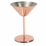 Cocktail Martini cuivré – Lot de 5 – H.17,5 cm Ø12 cm 20cl