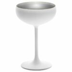 Cocktail Champagne blanc et argent – Lot de 5 – H.15 cm Ø9 cm