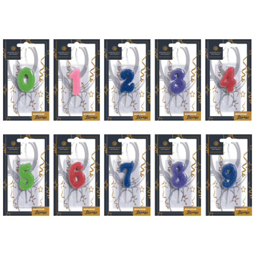 BOUGIE LOUNGE CHIFFRE 0 - lot de 25 blisters – Image 2