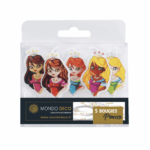 5 bougies princesses – A l&rsquo;unité ou boite de 25 blisters