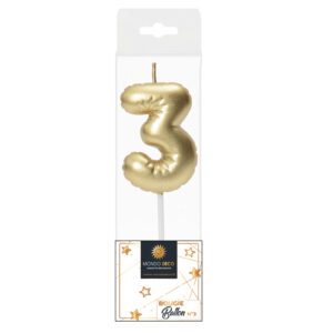 Descriptif de la BOUGIE BALLON CHIFFRE 2 : Chiffre 2 Display de 20 blisters Dimensions : H. 5 cm Référence : 1132 Matière : Cire Couleur : Doré spéciale revente Boulangerie/Pâtisserie Possibilité de prêt de présentoir sous condition