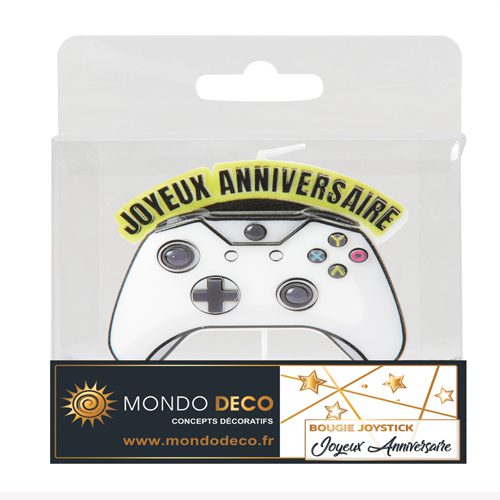 Bougie manette H.5 cm - Coloris au choix - A l’unité ou boite de 25 blisters – Image 3