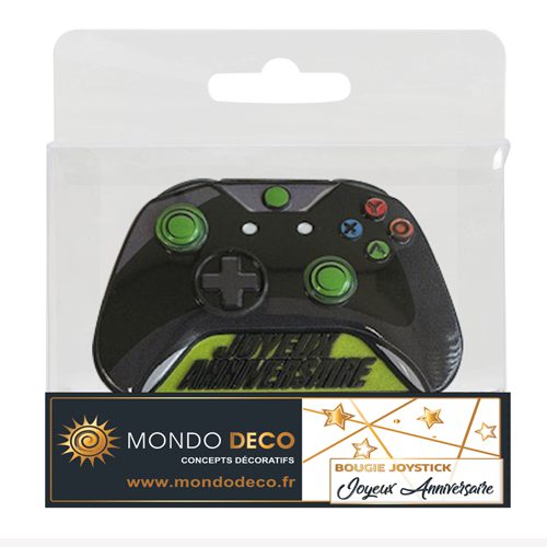 Bougie manette H.5 cm - Coloris au choix - A l’unité ou boite de 25 blisters – Image 2