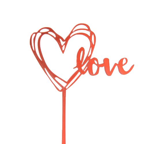 Cake Topper Love - A l’unité ou boite de 24 – Image 3