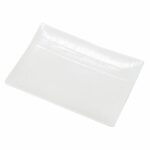 Assiettes rectangle Zen PM – Lot de 5 – 38 x 18 cm