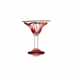 Coupe rubis – lot de 1- H. 20 cm Ø17 cm – 35 cl