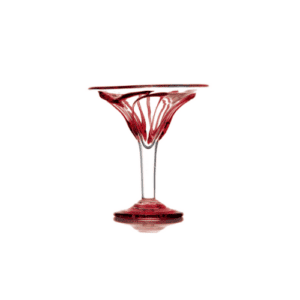 Descriptif de la Coupe rubis : 1 pièce Dimensions : H. 20 cm Ø17 cm Contenance : 35 cl Référence : 5407 Matière : Verre soufflé Couleur : Rouge, transparent Compatible lave-vaisselle Coupe soufflée à la bouche, la taille peut varier spéciale HORECA