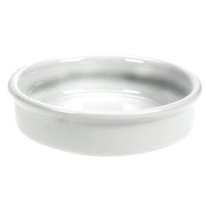 Coupelles blanches : Référence : 5444 4 pièces Dimensions : Ø 12 cm Matière : céramique  Couleur : blanc Compatible lave-vaisselle et micro-ondes