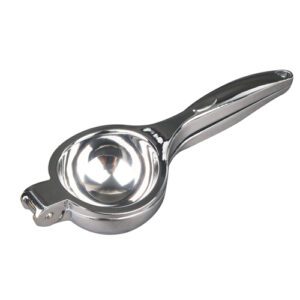 Presse agrume inox : Vendu à l'unité Dimensions : 22 x 7 x 5 cm Matière : acier inoxydable Couleur : argenté Référence : 5509 Facile à nettoyer, parfait pour HORECA