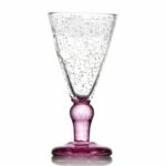 Coupe Morgane rose – lot de 1 – H. 22,5 cm Ø10 cm – 35 cl