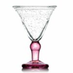 Coupe Maëlys rose – lot de 1 – H. 21 cm Ø13,5 cm – 45 cl