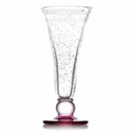 Coupe Chloé rose – lot de 1 – H. 24 cm Ø11,5 cm – 42 cl