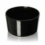 Bols noirs – Lot de 6 – H.8 cm Ø13,5 cm 65 cl