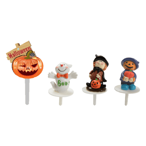 Kit Halloween - Décors gâteaux - 4 pièces avec sujet lumineux – Image 2