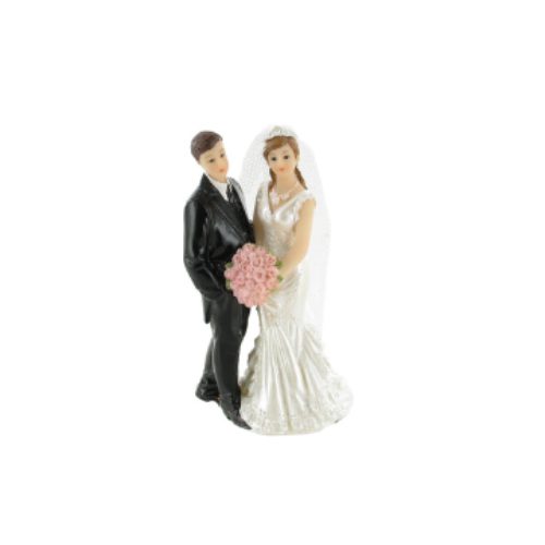 Figurine mariés en résine - lot de 1 - H.10 cm – Image 4