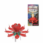 Fleur fontaine musicale, artifices – lot de 1