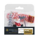 Kit Joyeux Noël pour bûche de noël (5 pièces) – Décors pâtissiers