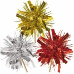 200 Cocotiers Alu H.15 cm Ø9 cm – Décoration glaces et cocktails